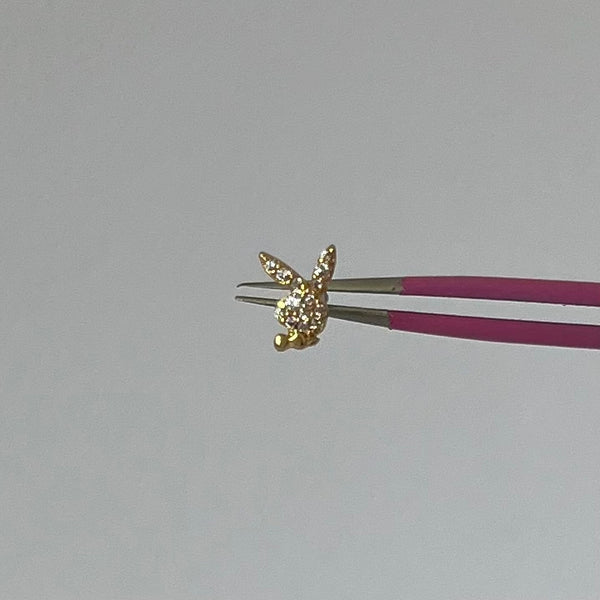 Gold PB Nose Stud