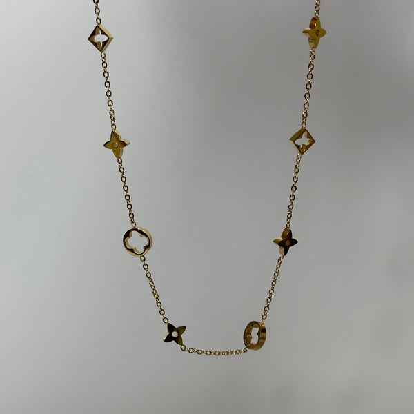 Gold Charms Necklace