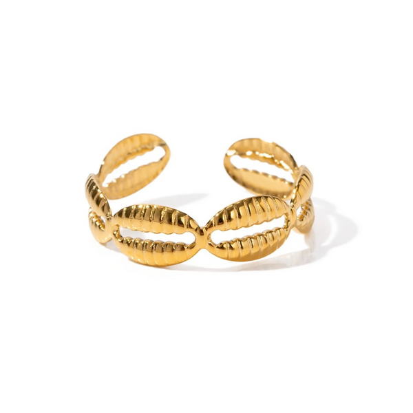 Gold Shell Ring