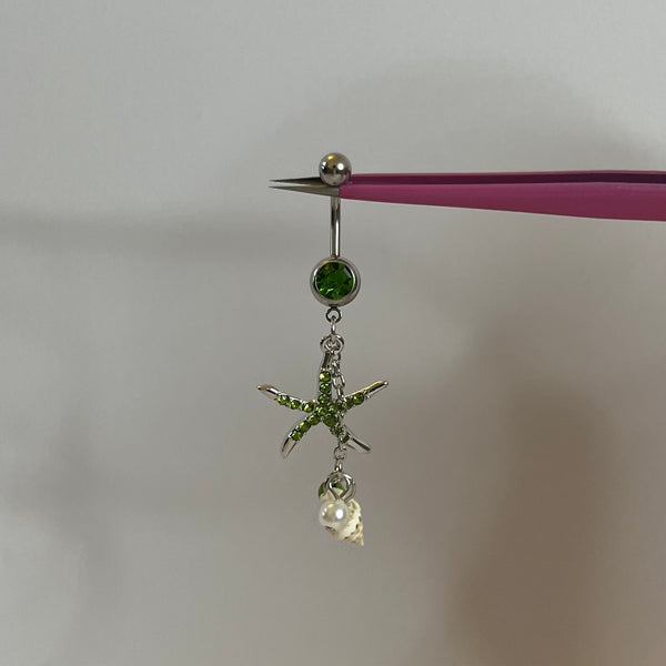 Green Starfish Belly Bar