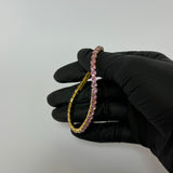 Pink Tennis Bracelet