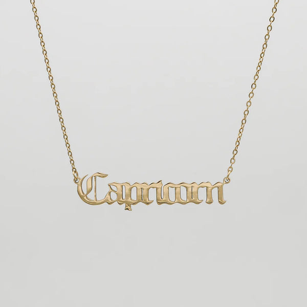 Capricorn Necklace