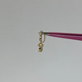 Gold PB Nose Ring