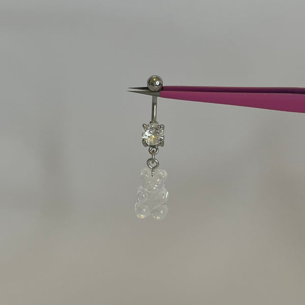 Clear Gummy Bear Belly Bar