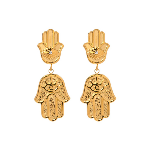 Hamsa Hand Earrings