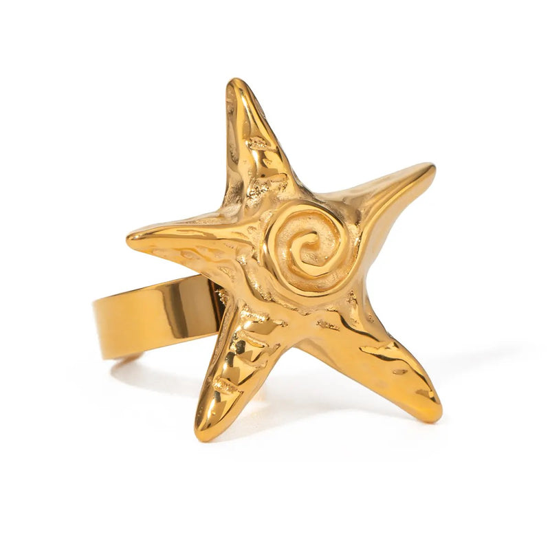 Vintage Starfish Ring