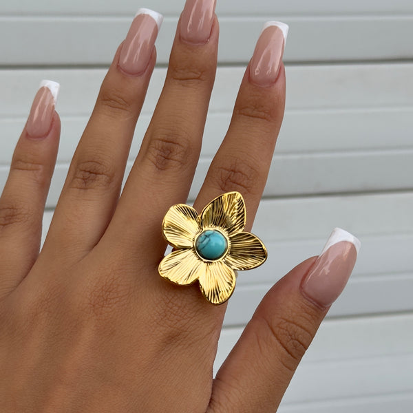 Dahlia Flower Ring