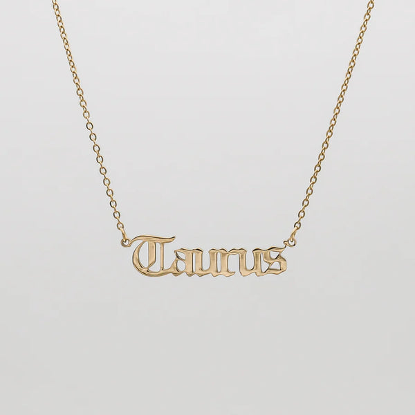 Taurus Necklace