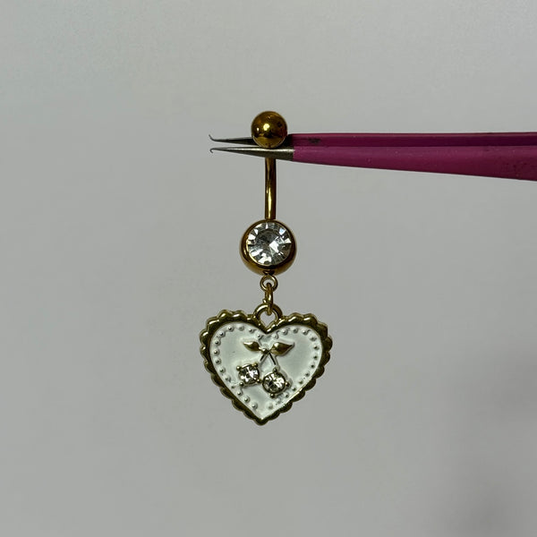 White Love Cherry Belly Bar