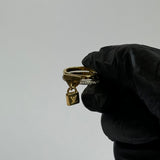 LV Lock Gold Ring