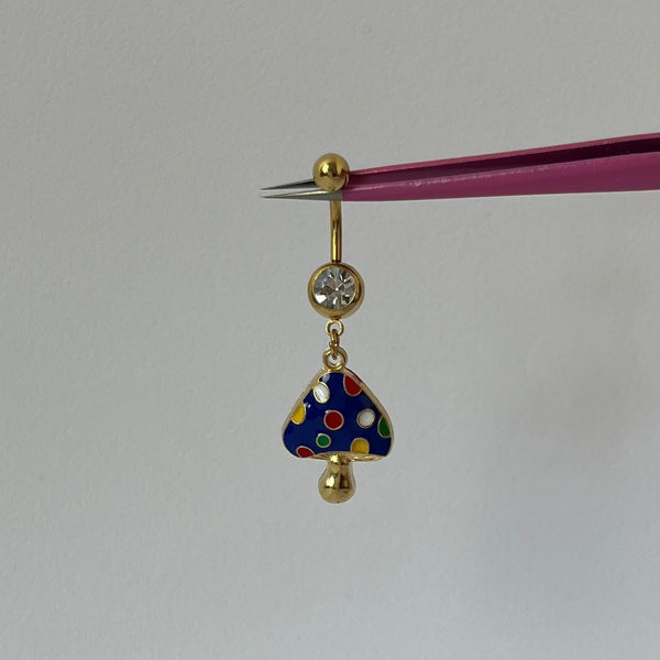 Blue Mushroom Belly Bar